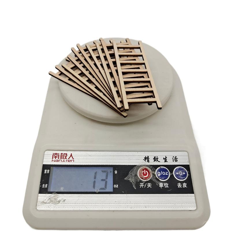 10 шт. Мини деревянная стремянка Мини садовая лестница мебель орнамент DIY ремесло аксессуар для ландшафтного декора Миниатюрная лестница