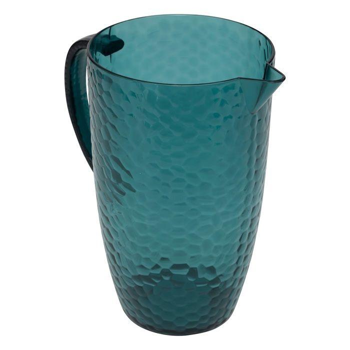 Pichet - Estiva - Bleu pétrole - 2L - Polystyrène choc - H 24 cm
