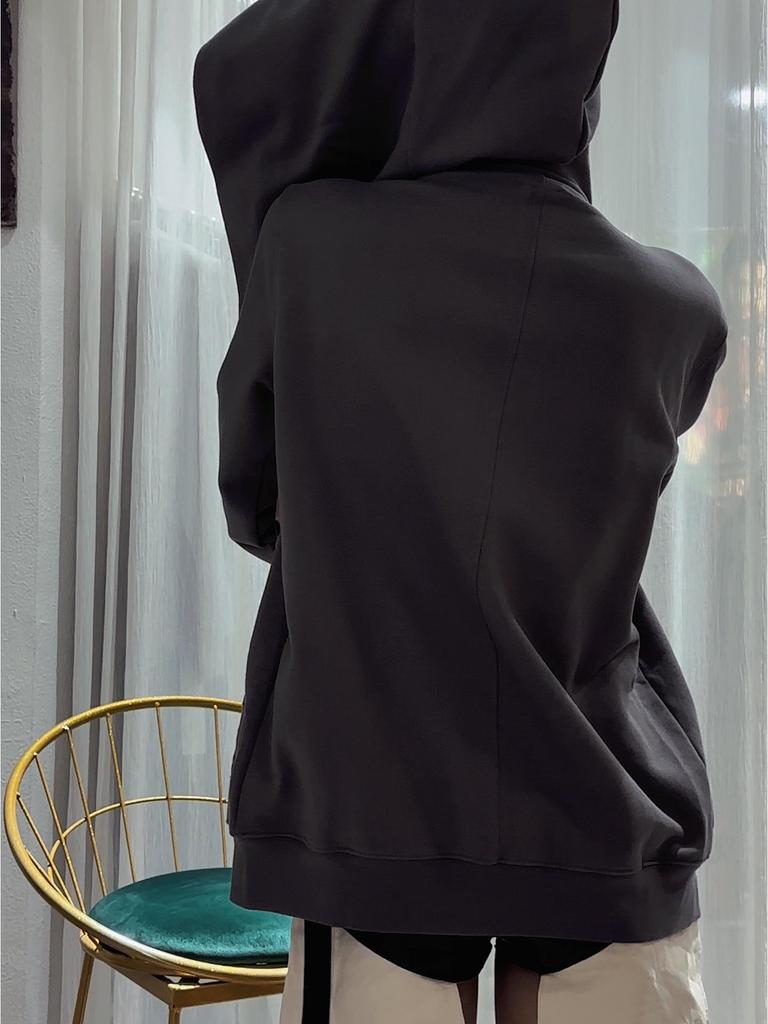 SUBHUMAN Men's Unisex Autumn/Winter Fleece Hoodie Jacket - Wind Wizard Hat Style