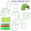 Building Castles Fort Building Blocks Tunnels Tents Tent Brick Kit  Kids Toy