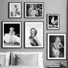 Nordic Style Home Decor For Living Room Canvas Movie Star Marilyn Monroe Paintings Wall Artwork Poster Pictures Print Decoration