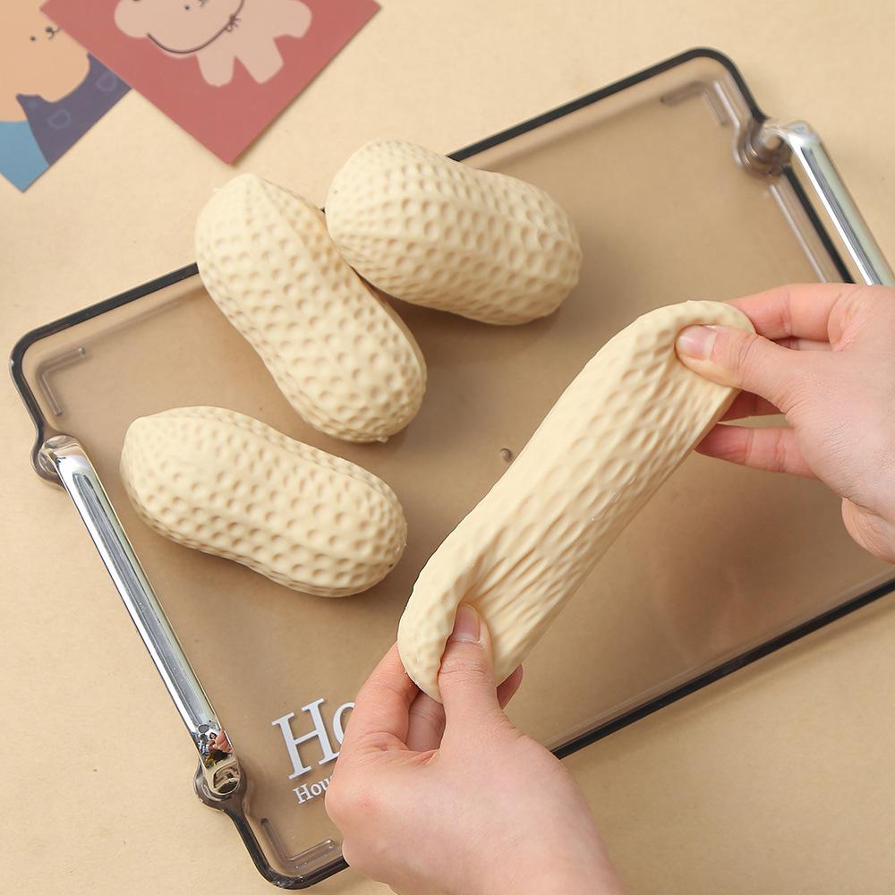 Like Peanut Stress-Relieving Toys Slow Rebound Soft Squeeze Toy Decompression Toy For Adults For Adhd Autism Sensory Toy