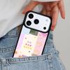 Арт пастельные иконки позитивные слова Чехол для телефона для iPhone 16e 15 14 13 12 17 Pro Max Plus Air 17pro Чехол