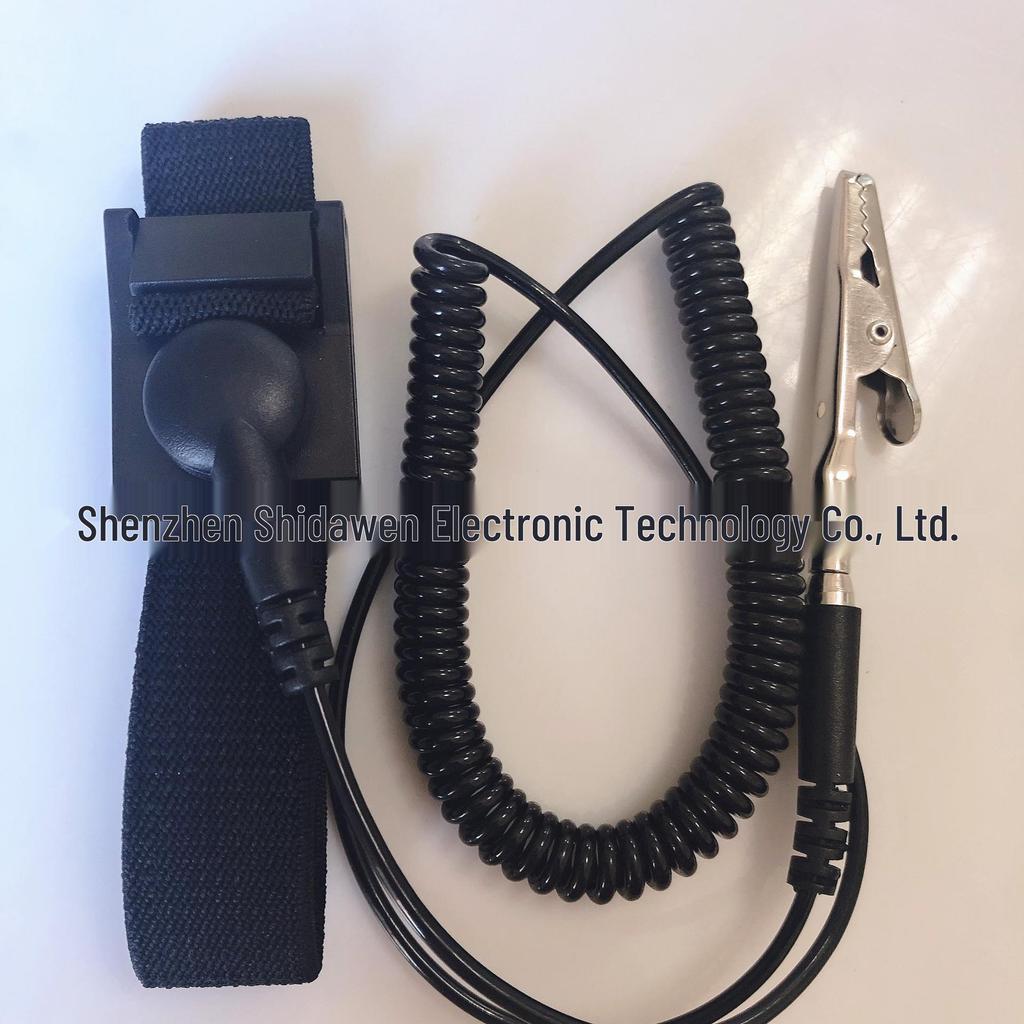 1.8M PU Anti-static Wristband with Cord - POSH Blue