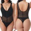 Женский сексуальный кружевной прозрачный боди: Снижение веса в талии, Подтяжка ягодиц и Формирование фигуры.