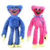 2er Set Poppy Playtime Huggy Wuggy Plüschtier 40 Cm – Weiches Plüschtier Blau/Rosa