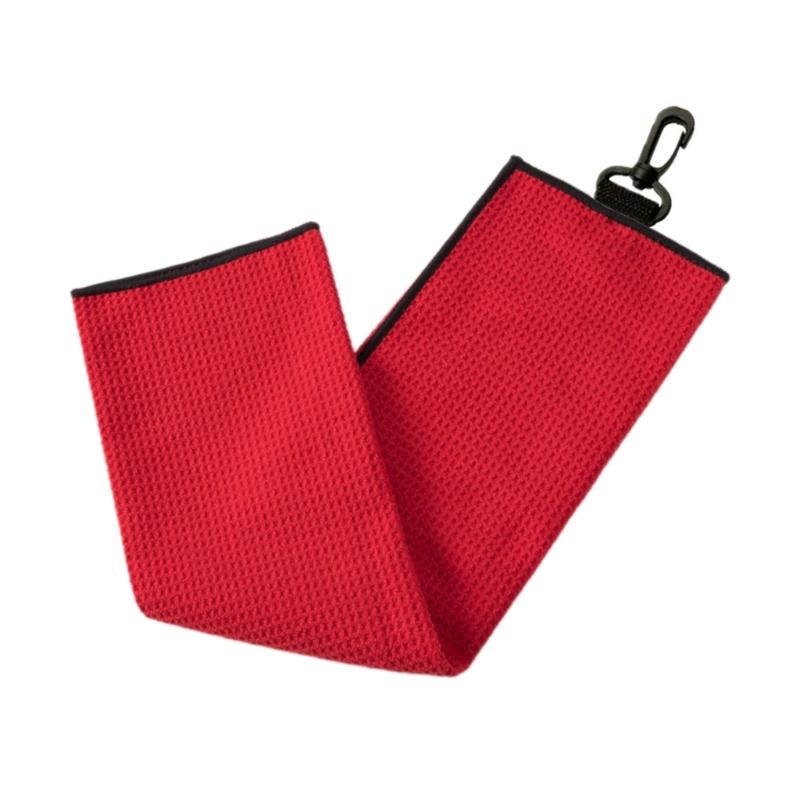 Golf Towel Microfibers Golf Ball Towel with Buckle Clip Golf Towels for Golf Bag Golf Course Exercise Gym