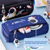 Space Astronaut Pencil Case Large Capacity Kids Stationery Bag School Studen Cartoon Canvas Pencil Bag Korean Stationery
