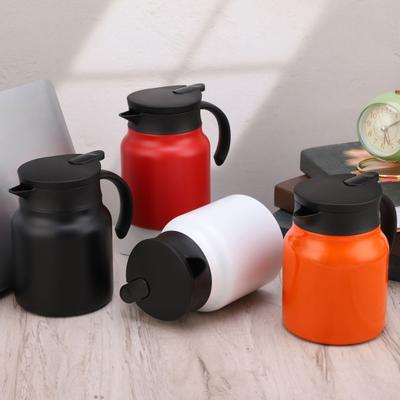 Чайник Yousheng Tea Thermal Pot объемом 1000 мл из нержавеющей стали с изолированным заварочным чайником, крышкой-заварником, съемным фильтром и V-образным носиком, кофейник, термограф для дома
