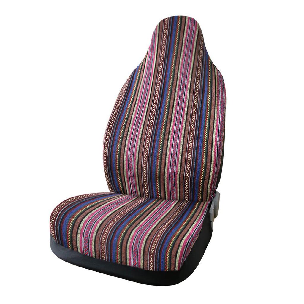 Bohemian Car Seat Cover Washable Four-Season Universal Front Seat Cushion