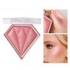Brightening Face Highlighter Palette Waterproof Monochrome Pearlescent White Silver Highlight Makeup High Gloss Face Repairing