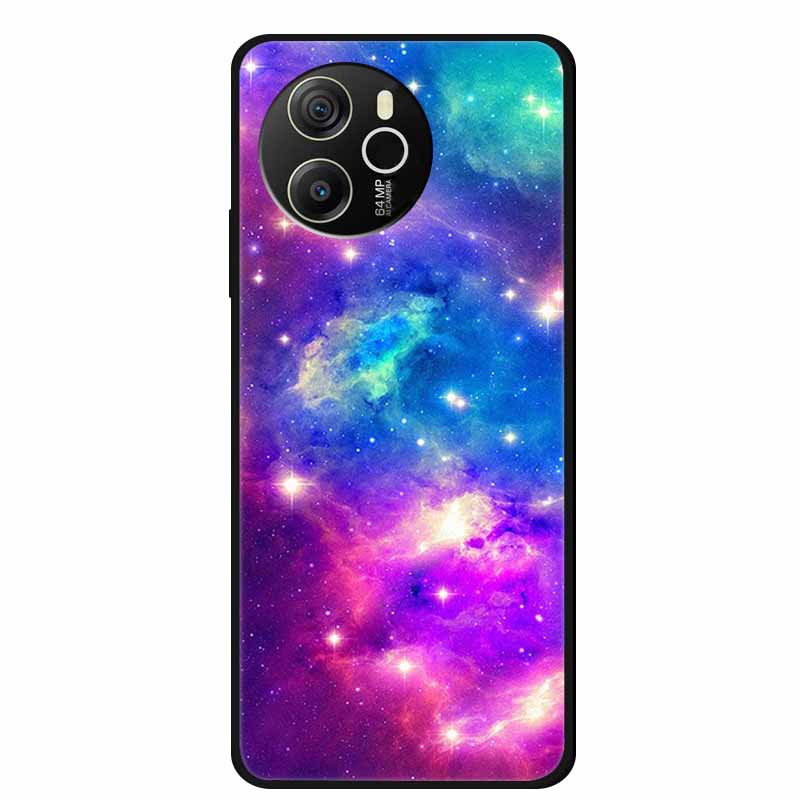 Чехол для телефона Blackview Shark 8 Задняя крышка 6.78" Черный силикон Мягкий чехол для Blackview Shark 8 Чехол Shark8 Ударопрочный