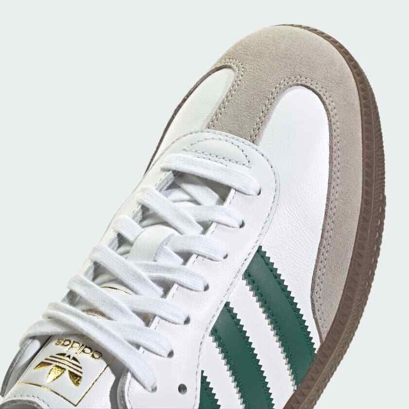 JH8797 adidas Originals Samba OG Cloud White Collegiate Green Clear Granite (Мужчины
