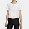 Nike Air Dri-Fit Casual Sports Running Short Sleeve T-Shirt Women Tops White CU3059-100