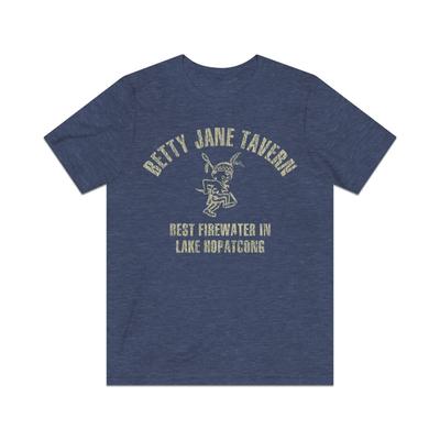 Мужская футболка Betty Jane Tavern Darts Team 1972 F/B Винтаж