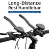Bicycle Aluminum Rest Handlebar Long Distance Handlebar Road Bike Mountain Bike Rest Handlebar Cycling Split TT Handlebar