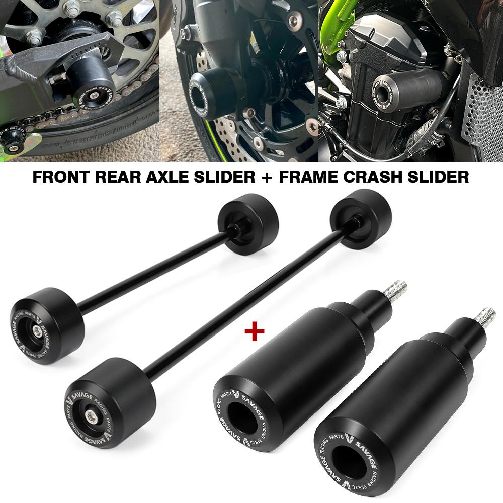 Z900 Z900RS Frame Slider Crash Protector For KAWASAKI Z 900 RS SE Motorcycle Fork Axle Slider Engine Guards Fairing Protection