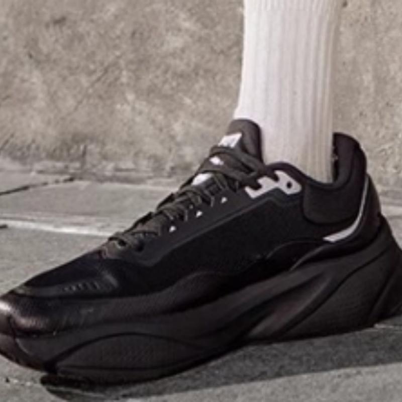Li Ning Амортизирующие, износостойкие, низкие, повседневные туфли, женские, черные, AGLU010-1