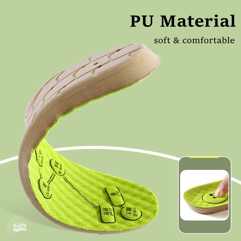 Акупрессурные стельки для ног для мужчин и женщин, мягкие дышащие спортивные амортизирующие вставки, впитывающие пот, дезодорирующие стельки, подушечки для обуви
