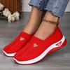 Women's Casual Shoes with One Foot, Plus Size Women's Shoes, Single Shoes, Fly Woven Breathable Cloth Shoes