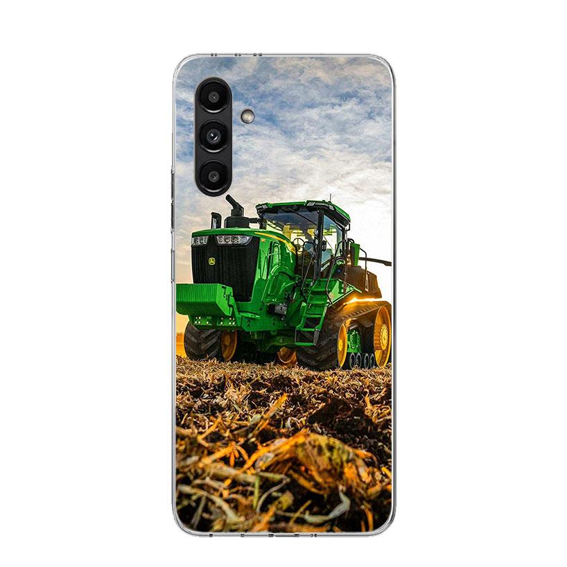 Farm Vehicle Tractor Case Phone Cover for Samsung Galaxy A16 A15 A14 A13 A56 A55 A54 A53 A36 A35 A34 A33 A26 A25 A24 A23 A05S A0