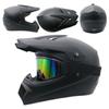 Cross Border Exclusive Full Coverage Four Season Off-road Motorcycle Helmet Off-road Racing Downhill Pedal Helmet Men's Wind Goggles