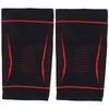 2 шт. Унисекс Нейлоновое Вязаное Наколенник Дышащий Сохраняет Тепло Бег Спорт Наколенниккрасный S