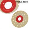 Cutting Disc Grinding Disc Yellow Inch Porous Widened Cutting Blade Marble
