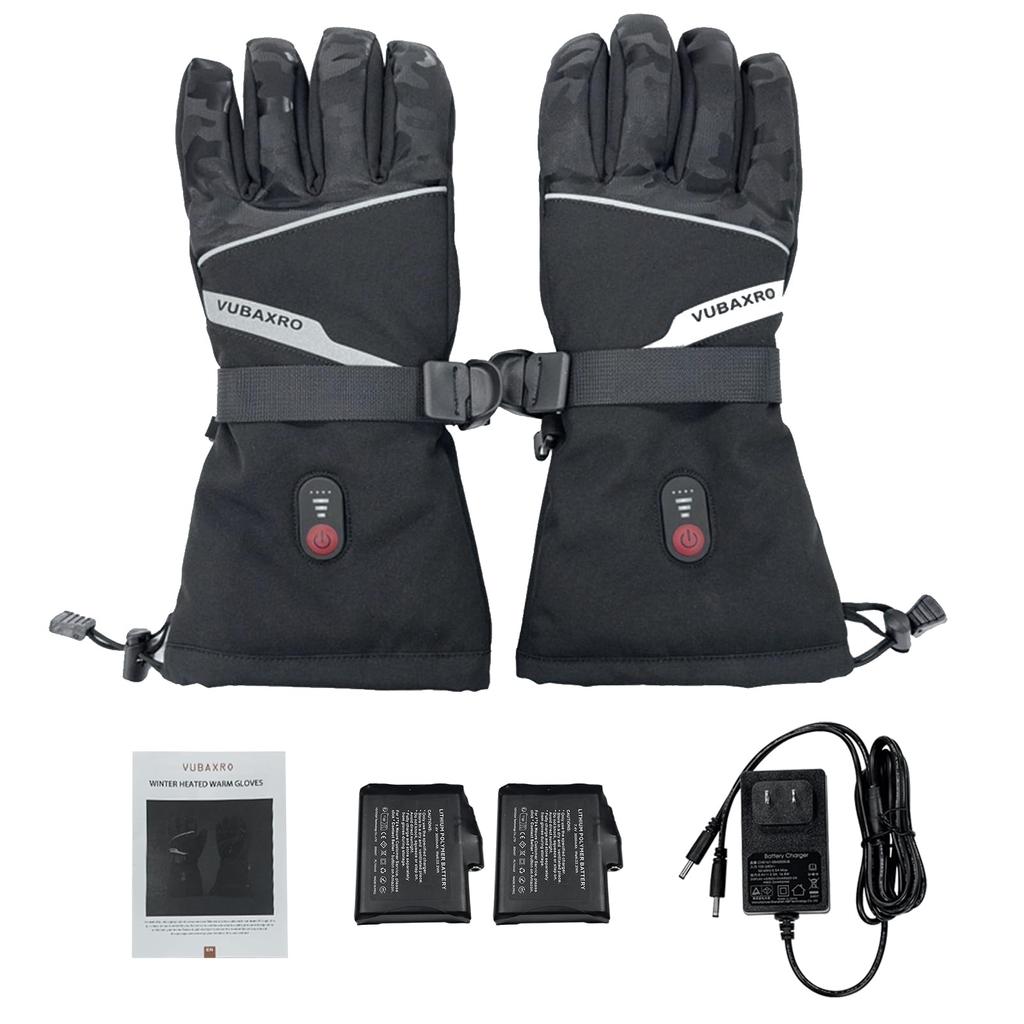 Electric Heated Gloves for Electric Heating Heating Maximum Temperature of Immediate Warming In 3 3 Level Temperature Touch Panel Cold Weather Outdoor