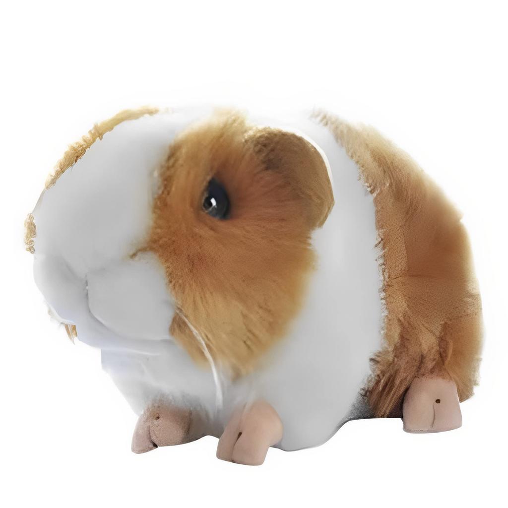 MIMIA Guinea Pig Plush Small Guinea Animal Doll Toy, Gift, Animal, Fluffy, Large, Cute, Realistic, Kids, Pet, Pig, Mouse, (Guinea Pig)