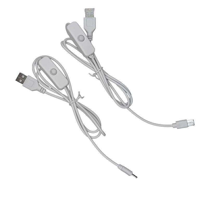 USB-зарядка для светодиодной подсветки Huawei 5V с проводным выключателем