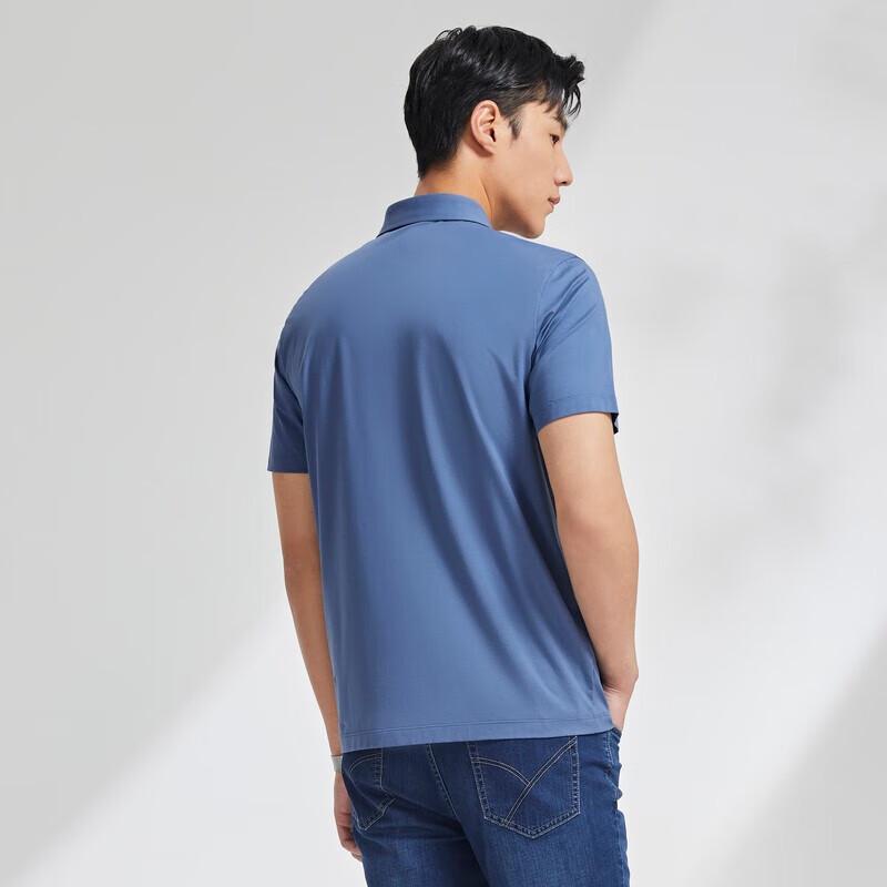 YOUNGOR Мужская футболка с коротким рукавом в стиле business casual