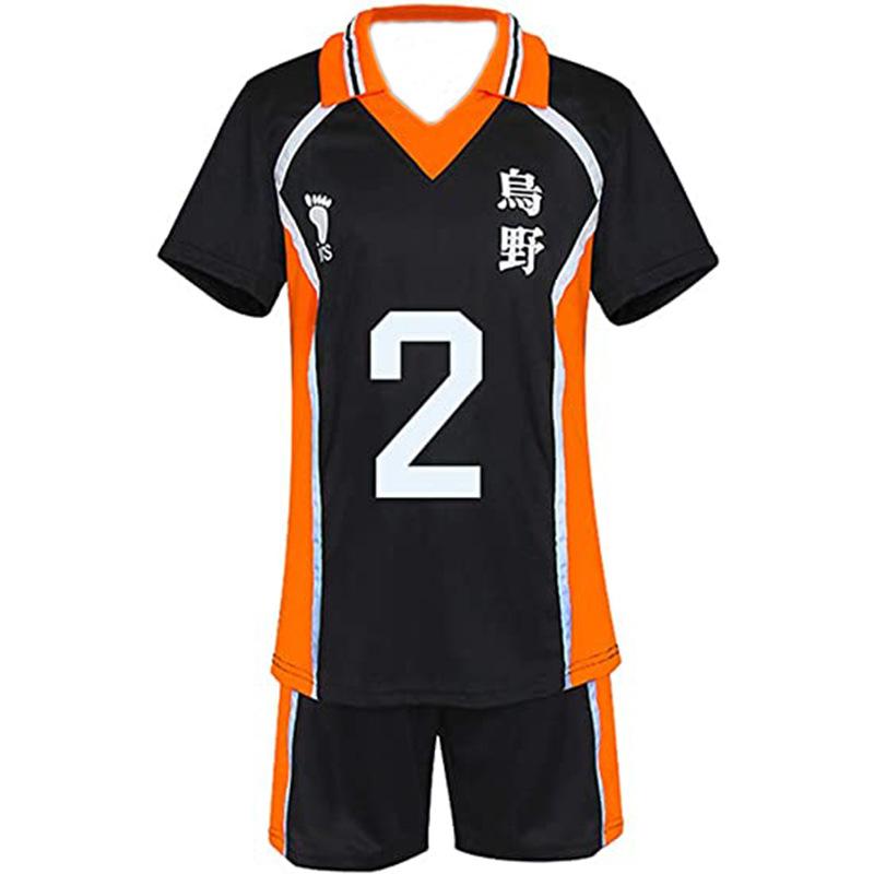 Хайкю!! Костюм для косплея Haikyuu Костюм Волейбольного клуба старшей школы Карасуно Хината Шоё Кагеяма Тобио Спортивная форма Джерси
