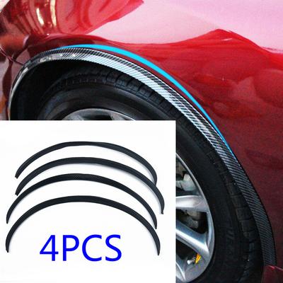 4 шт. автомобильные колеса, отделка арки для бровей, внешняя полоса, набор протекторов для крыльев
