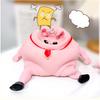 TPR Squishy Pig Stress Relief Toy Filled With Sand, Sensory Fidget Toys For Adults Teens, Funny Squeeze Sensory Toys