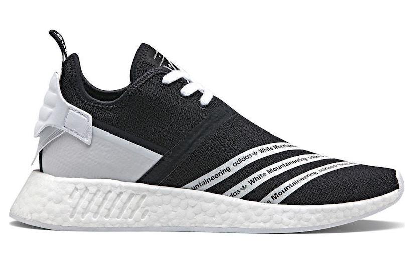 adidas Оригиналы White Mountaineering x Adidas Originals NMD_R2 Primeknit 'Core Black' CG3648