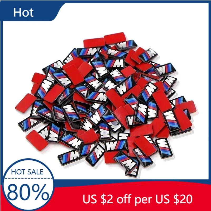 New 2025 E60 E93 New 2025 For BMW 50pcs Car steering wheel sticker Car Epoxy Sticker For bmw M Sticker X1 X3 X4 X5 X6 X7 e4