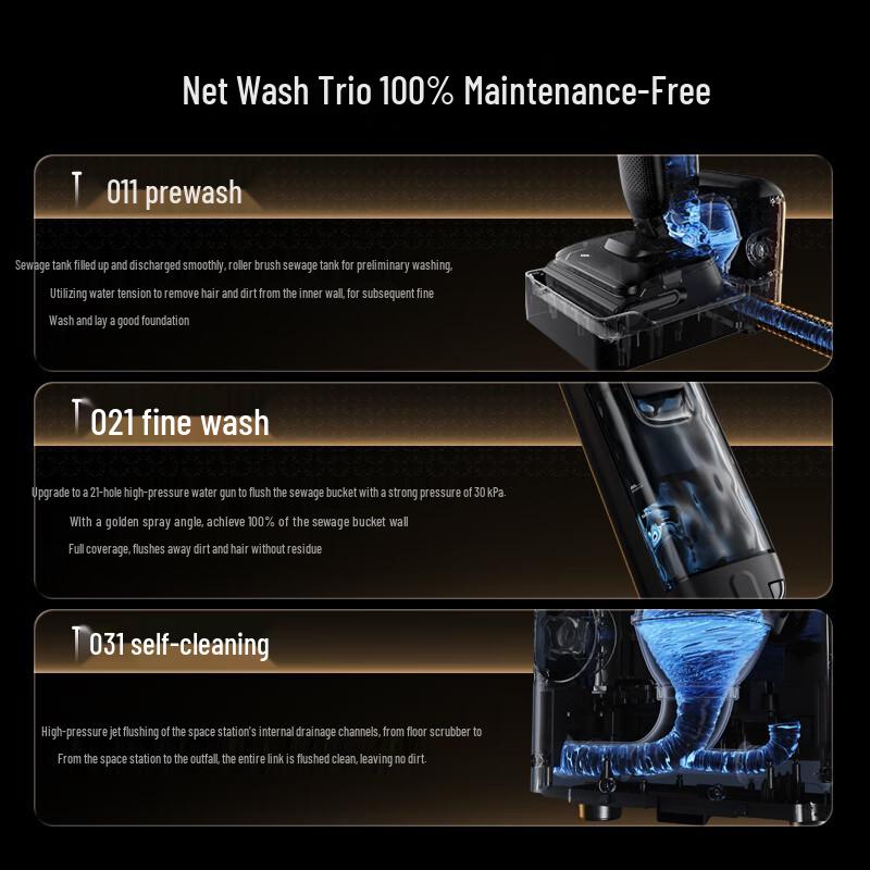 TINECO Беспроводной пылесос для влажной/сухой уборки StationPod с автоматической станцией для воды