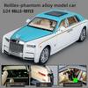 Rolls Royce Phantom Alloy Car Model With Inertia Sound Light For Kids Gift