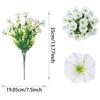 1/2Pcs Daisy Artificial Flowers Bouquet for Home Decor Fake Flowers Garden Wedding Decoration Outdoor Potted Flower Arrangement