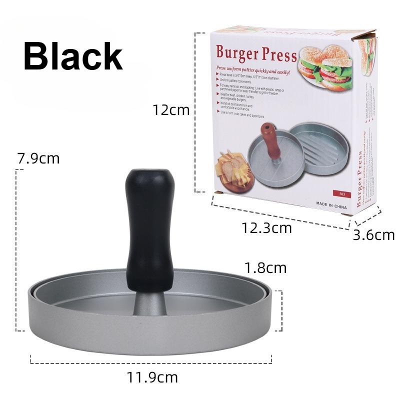 Пресс для гамбургеров, пресс для мяса, лоток, круглая форма для мясных котлет, кухонный пресс для бургеров