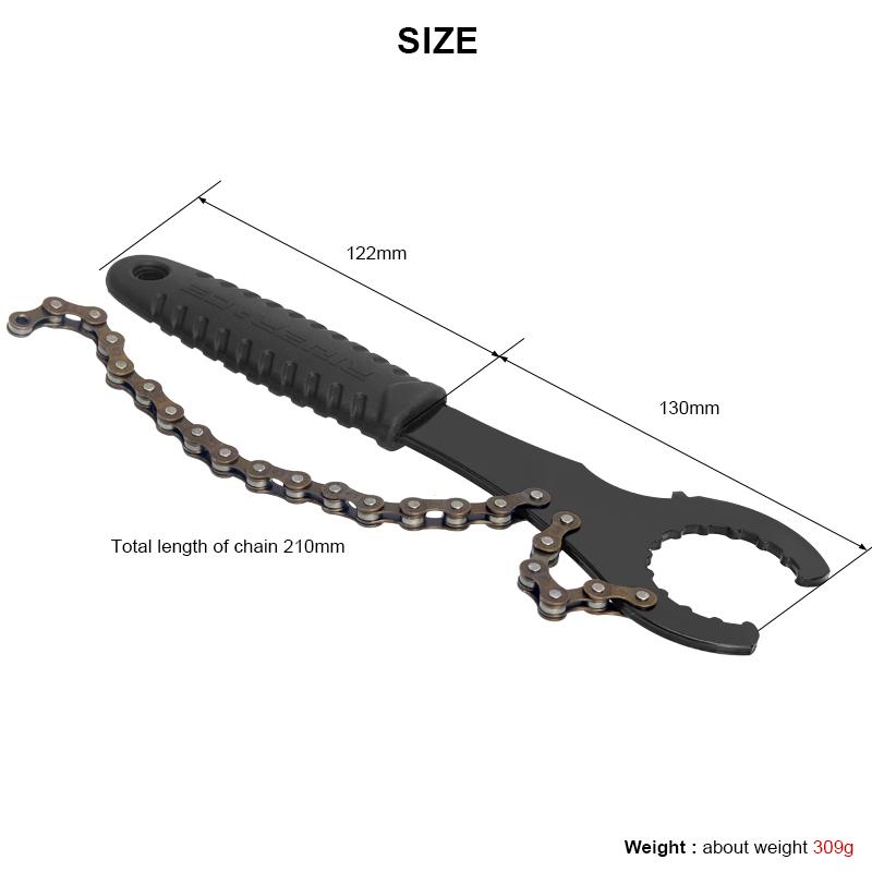 3 в 1 инструмент для снятия маховика велосипедной кассеты с цепным хлыстом ключ для снятия звездочек велосипедной кассеты инструмент для ремонта MTB