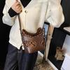 2025 новая сумка модная ретро сумочка на плечо кроссбоди сумка-ведро женская сумка