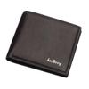 Luxury Men's Leather Tri-Fold Wallet - Spacious, Stylish Business ID & Card Holder
