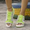 Fashion Women Sandals Summer New Lady Platform Chunky Comfortable Mesh Open Toe Casual Sports Ladies Shoes Plus Size 43
