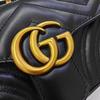 [Pre-Owned] Gucci GG Marmont Matelassé Mini Bag 'Black' - Very Good #2EO132