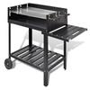 Day and Night - Day and Night Charcoal Barbecue Stand with 2 Wheels