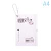 1Pc Cute Transparent Candy Bag Props Badge Storage Display Bag Pendant Protective Shell Card Sleeves Holder Bag