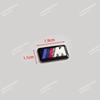 For All BMW E46 E39 E38 E90 E60 E36 F30 F20 X1 X3 X5 M Logo Car Steering Wheel Hub Caps Center Emblem Badge Sticker DIY Sticker c1
