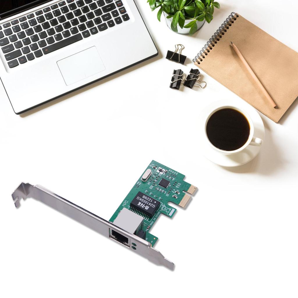 Сетевая карта RTL8111E RJ45 PCIE Gigabit Ethernet LAN 10/100/1000 Мбит/с Адаптер Сетевой адаптер Ethernet для настольного ПК